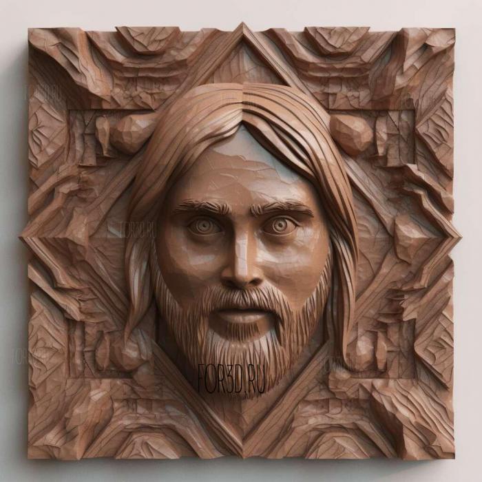 jared leto 2 stl model for CNC